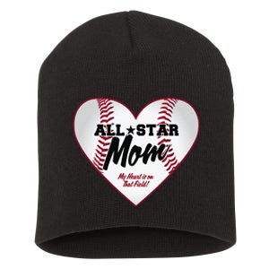 All Star Baseball Mom Short Acrylic Beanie