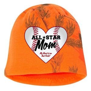 All Star Baseball Mom Kati - Camo Knit Beanie