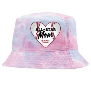 All Star Baseball Mom Tie-Dyed Bucket Hat