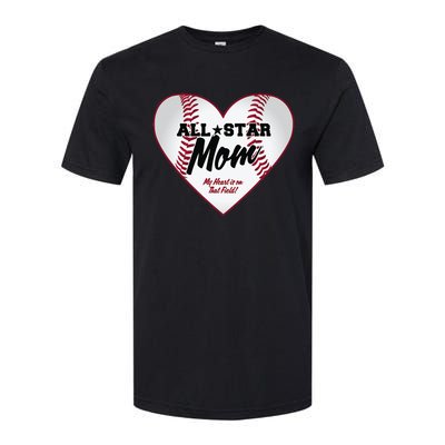 All Star Baseball Mom Softstyle® CVC T-Shirt