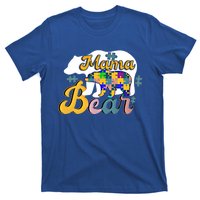 Autism Superpower Bear Mama Autism Awareness Day Funny Gift T-Shirt