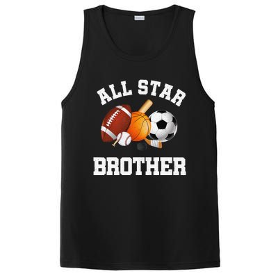 All Star Brother Brother Of The Birthday Boy Sports PosiCharge Competitor Tank