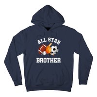 All Star Brother Brother Of The Birthday Boy Sports Hoodie