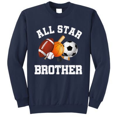 All Star Brother Brother Of The Birthday Boy Sports Sweatshirt