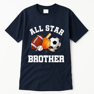 All Star Brother Brother Of The Birthday Boy Sports Tall T-Shirt