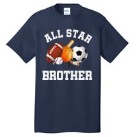 All Star Brother Brother Of The Birthday Boy Sports Tall T-Shirt