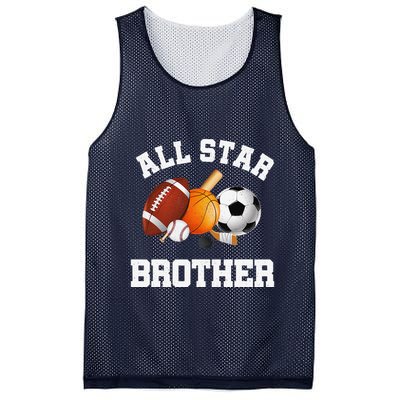 All Star Brother Brother Of The Birthday Boy Sports Mesh Reversible Basketball Jersey Tank