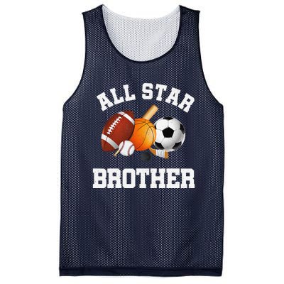 All Star Brother Brother Of The Birthday Boy Sports Mesh Reversible Basketball Jersey Tank