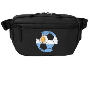 Argentina Soccer Ball Flag Jersey Argentinian Football Crossbody Pack