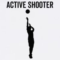 Active Shooter Basketball Funny Sport Lover Humor Flat Bill Trucker Hat