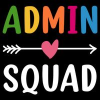 Admin Squad Back To School Funny Gift Teacher Gift Cooling Performance Crew T-Shirt