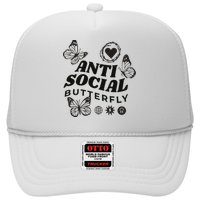 Anti Social Butterfly Retro Trucker Hat