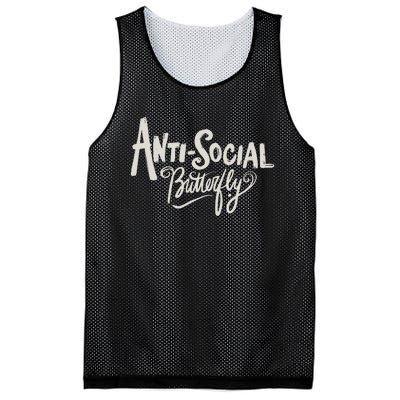 Anti Social Butterfly Mesh Reversible Basketball Jersey Tank