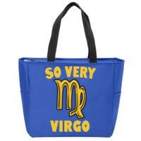 August September Birthday Virgo Astrology Horoscope Cute Gift Zip Tote Bag