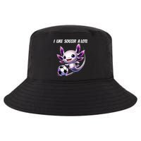 Axolotl Soccer Birthday Soccer Player Cool Comfort Performance Bucket Hat