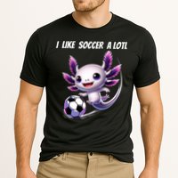 Axolotl Soccer Birthday Soccer Player Cooling Performance Crew T-Shirt
