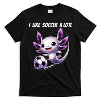 Axolotl Soccer Birthday Soccer Player T-Shirt