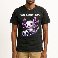 Axolotl Soccer Birthday Soccer Player Tall T-Shirt