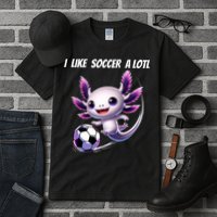 Axolotl Soccer Birthday Soccer Player Tall T-Shirt