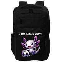 Axolotl Soccer Birthday Soccer Player Impact Tech Backpack