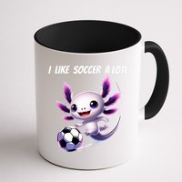 Axolotl Soccer Birthday Soccer Player Mug