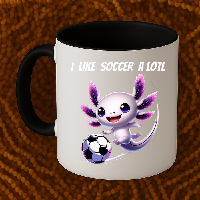 Axolotl Soccer Birthday Soccer Player Mug