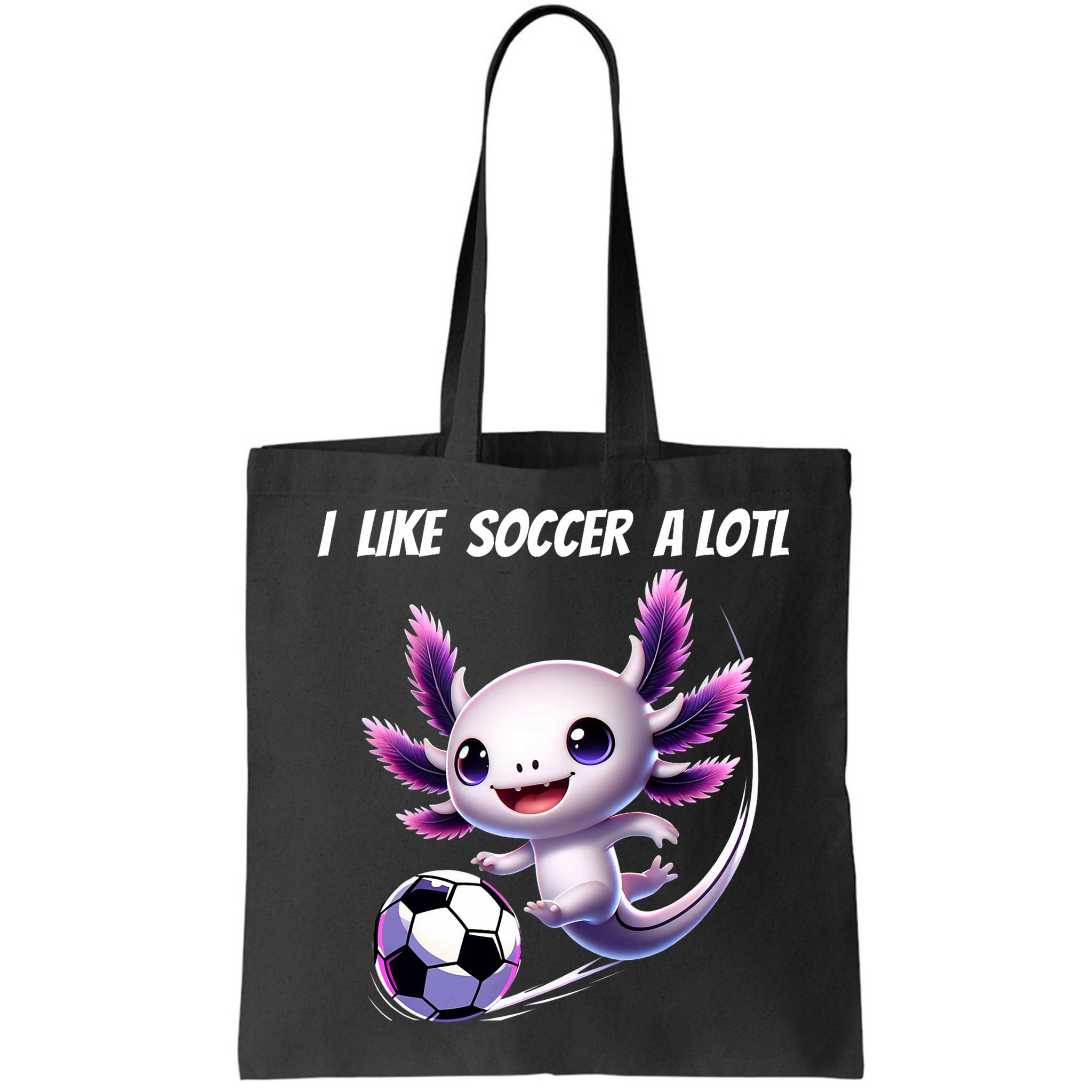 Axolotl Soccer Birthday Soccer Player Bag