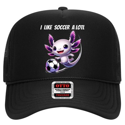 Axolotl Soccer Birthday Soccer Player Hat