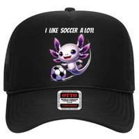 Axolotl Soccer Birthday Soccer Player Hat