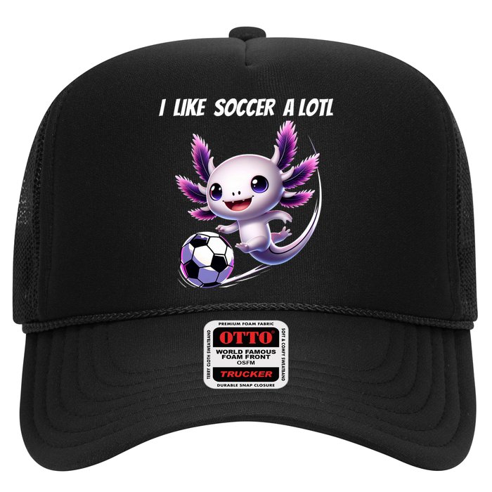 Axolotl Soccer Birthday Soccer Player Hat