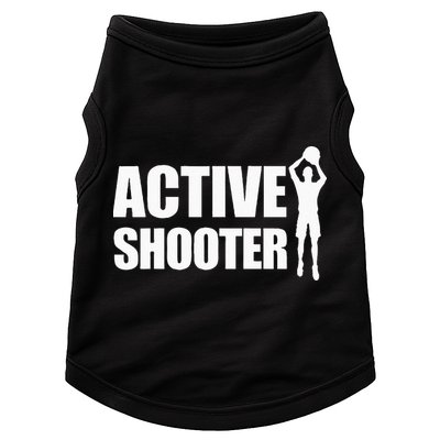 Active Shooter Basketball Player Basketball Active Shooter Doggie Tank