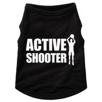 Active Shooter Basketball Player Basketball Active Shooter Doggie Tank
