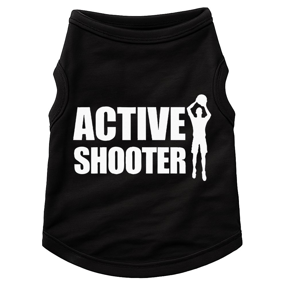 Active Shooter Basketball Player Basketball Active Shooter Doggie Tank