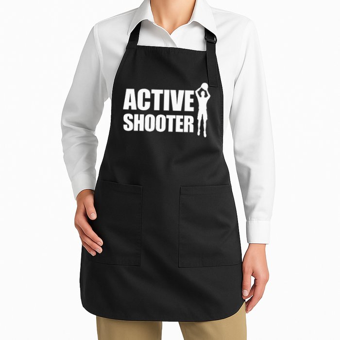 Active Shooter Basketball Player Basketball Active Shooter Apron
