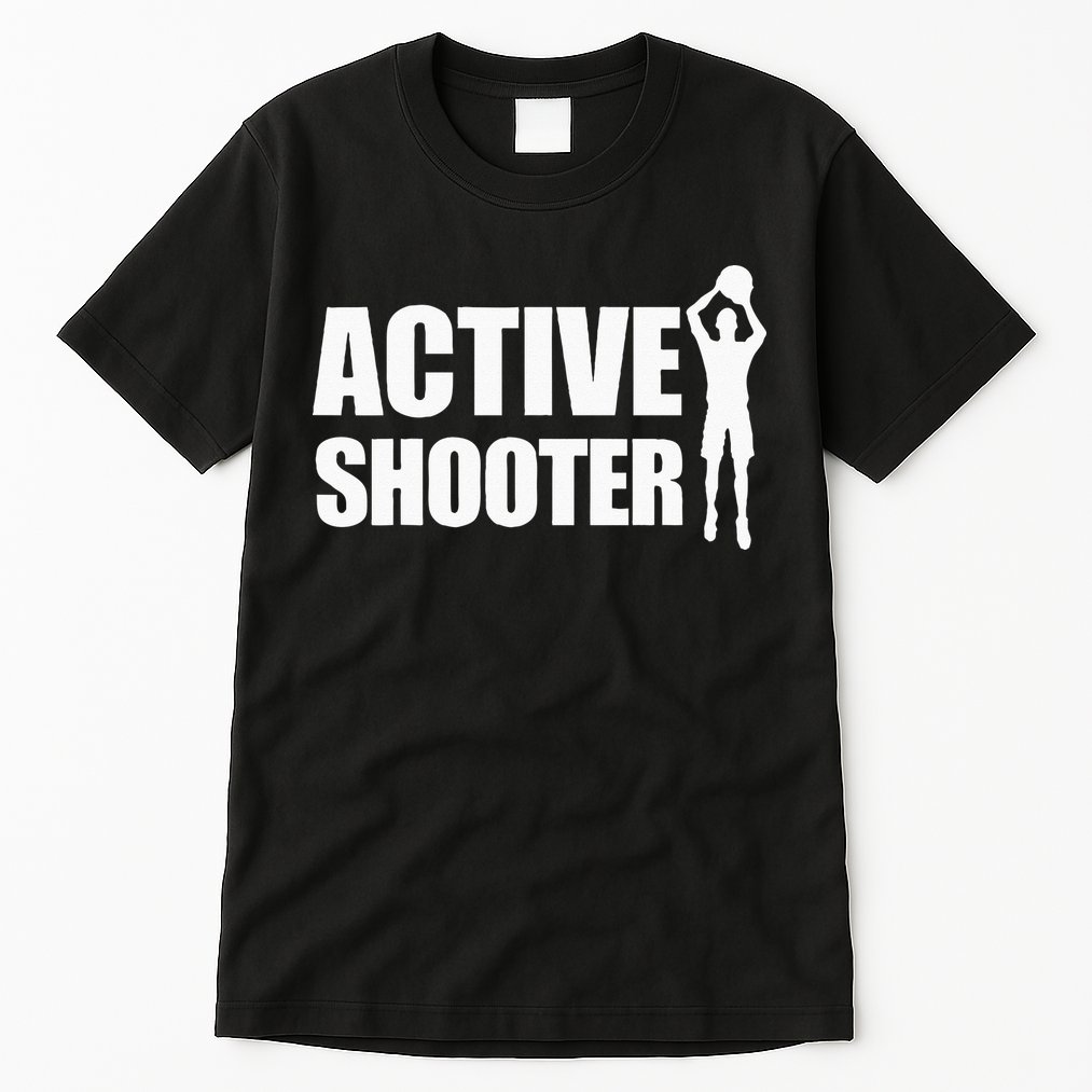 Active Shooter Basketball Player Basketball Active Shooter Tall T-Shirt