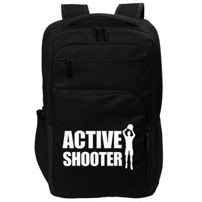 Active Shooter Basketball Player Basketball Active Shooter Impact Tech Backpack