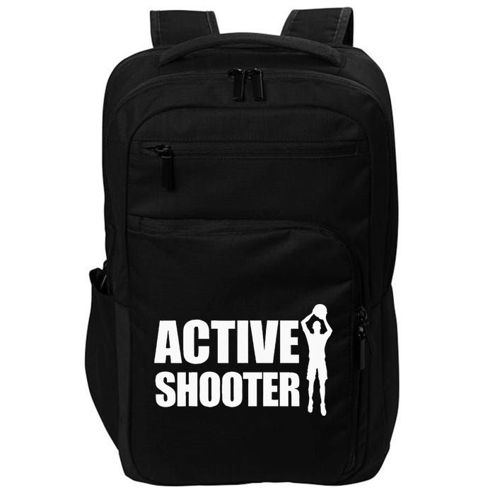 Active Shooter Basketball Player Basketball Active Shooter Impact Tech Backpack