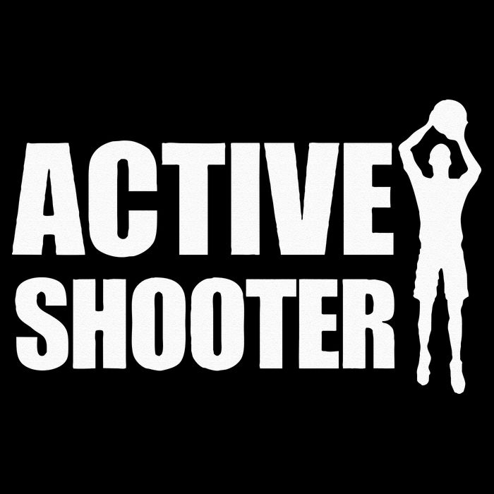 Active Shooter Basketball Player Basketball Active Shooter Bucket Hat
