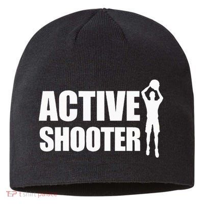 Active Shooter Basketball Player Basketball Active Shooter Sustainable Beanie