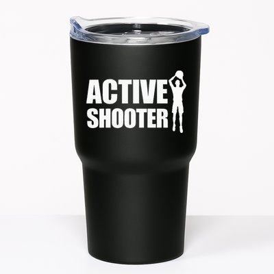 Active Shooter Basketball Player Basketball Active Shooter Tumbler