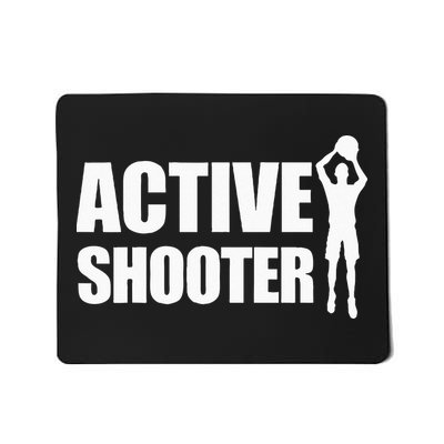 Active Shooter Basketball Player Basketball Active Shooter Mousepad