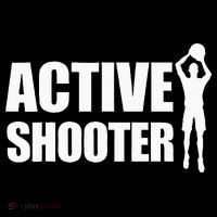 Active Shooter Basketball Player Basketball Active Shooter Toddler Sweatshirt