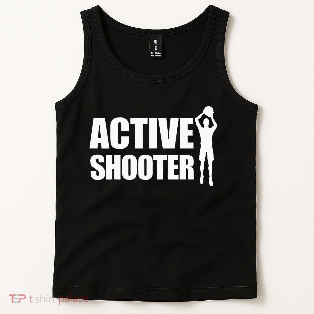 Active Shooter Basketball Player Basketball Active Shooter Tank Top