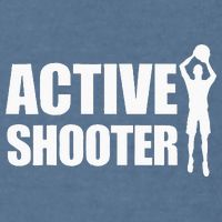 Active Shooter Basketball Player Basketball Active Shooter Garment-Dyed Sweatshirt