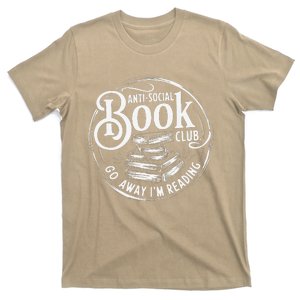 Anti Social Book Reader Go Away IM Reading Introverts T-Shirt