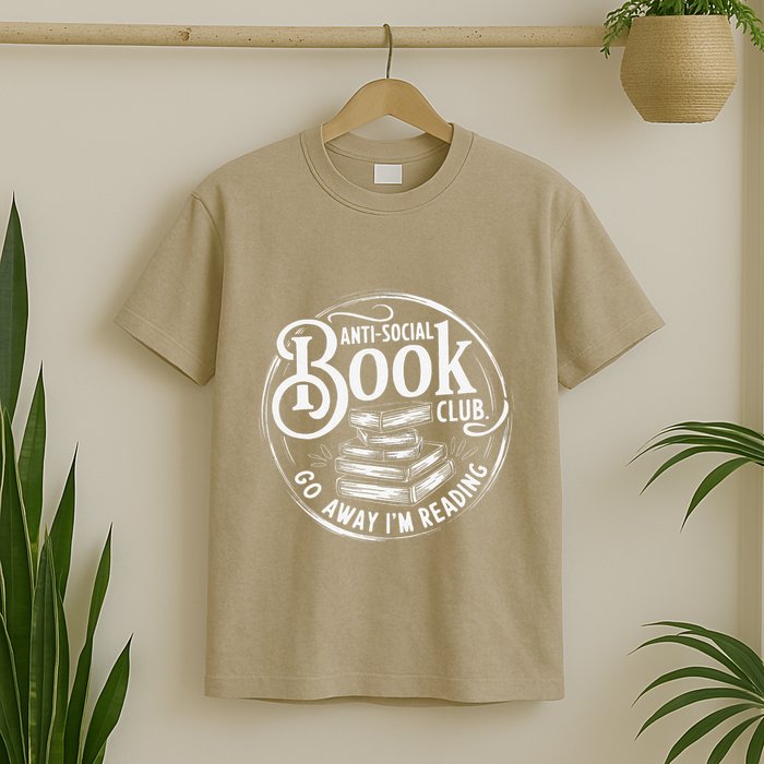 Anti Social Book Reader Go Away IM Reading Introverts T-Shirt