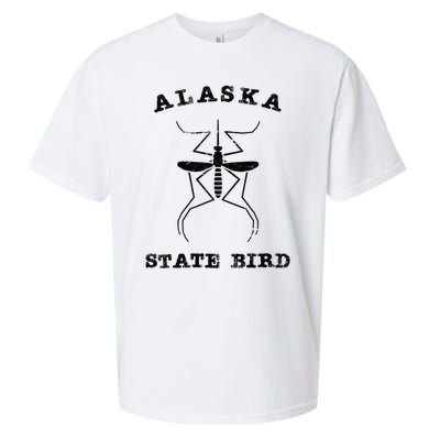 Alaska State Bird Mosquito Sueded Cloud Jersey T-Shirt