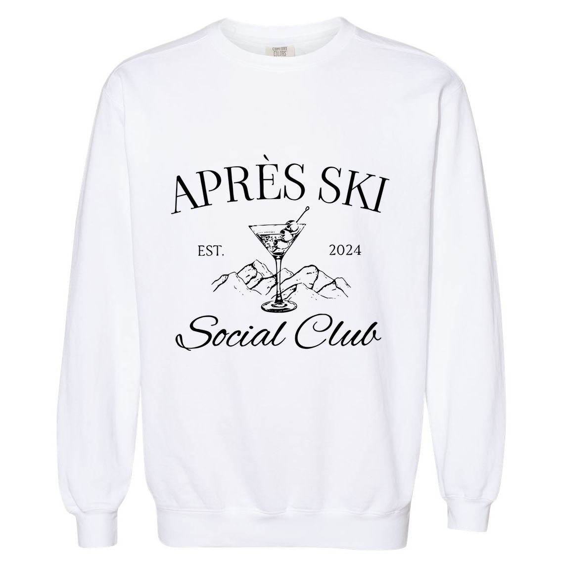 Apres Ski Bachelorette Garment-Dyed Sweatshirt