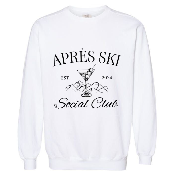 Apres Ski Bachelorette Garment-Dyed Sweatshirt