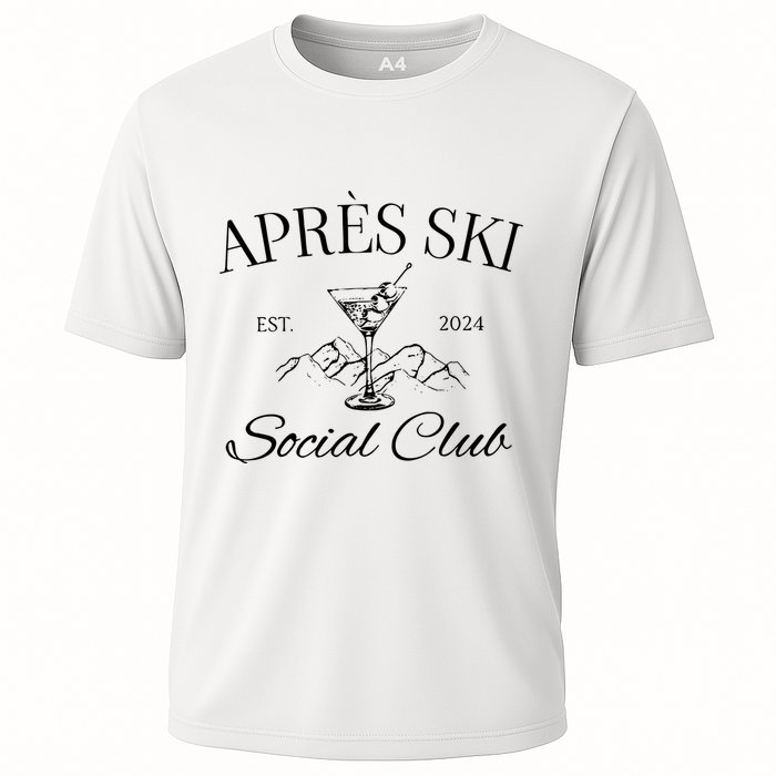Apres Ski Bachelorette Cooling Performance Crew T-Shirt